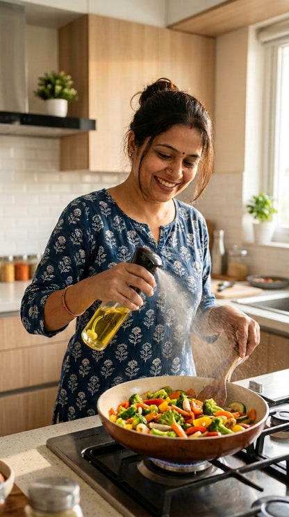 Glass Oil Sprayer — Cook Healthy, Save Oil | ₹449 COD Available