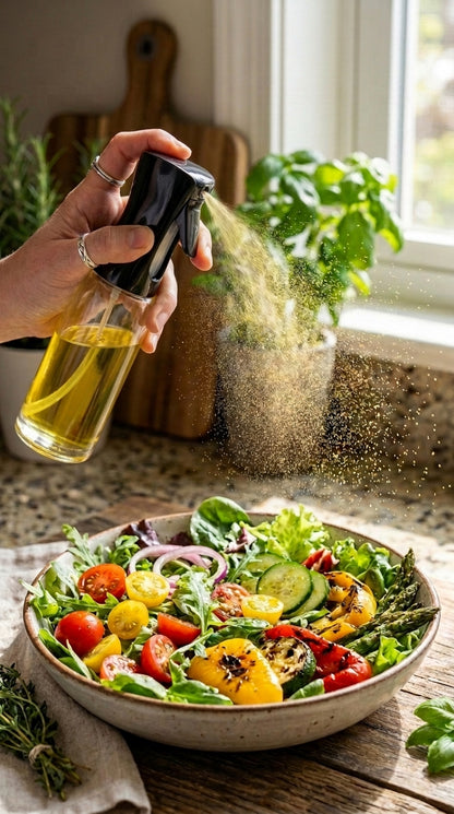Glass Oil Sprayer — Cook Healthy, Save Oil | ₹449 COD Available