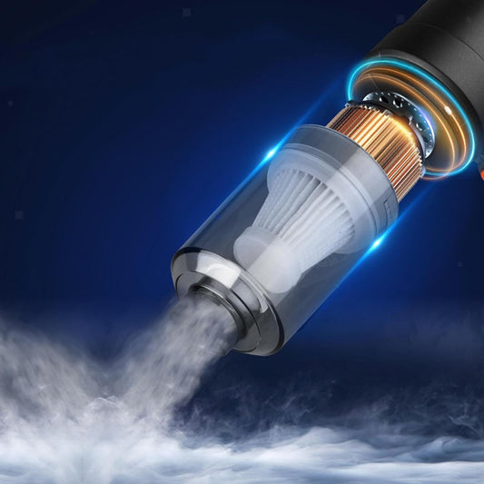 0390 Vacuum Cleaner Dust Collection  2 In 1 Car Vacuum Cleaner High-power Handheld Wireless Vacuum Cleaner Home Car Dual-use Portable Usb Rechargeable Mini Car Vacuum For Vehicle Home And Office